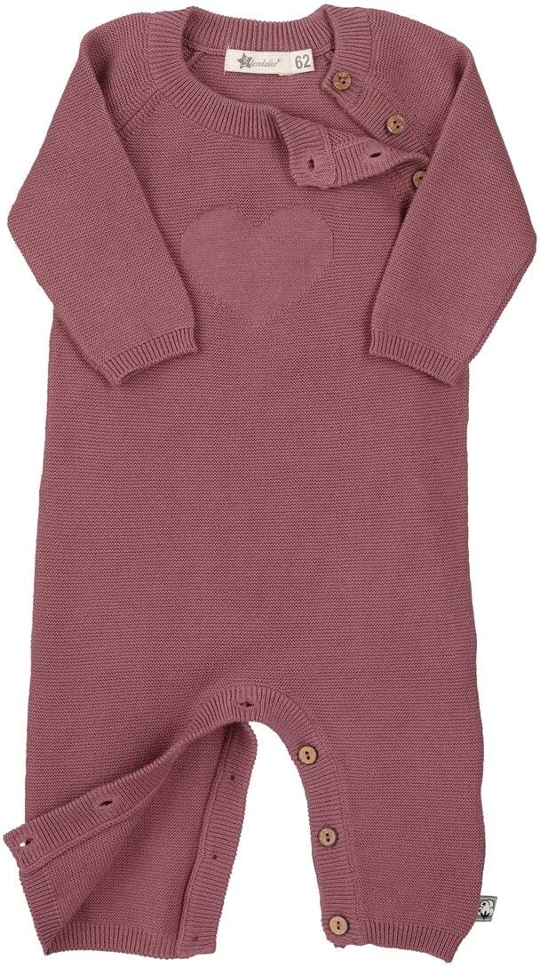 Sterntaler Gots Knitted One Piece Heart Baby Girls GOTS Knitted One Piece Heart