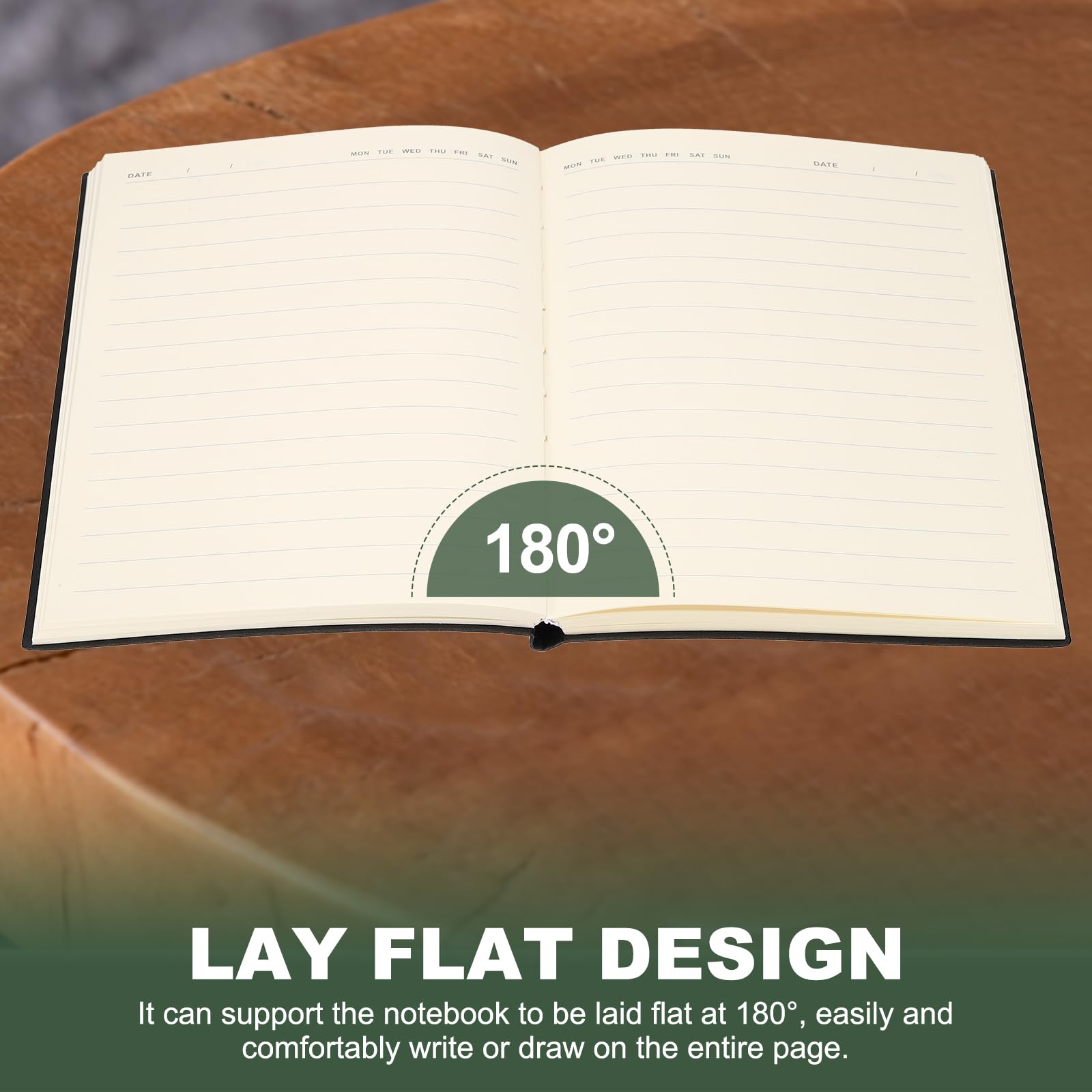 PATIKIL 5.8x8.3 Inch Lined Journal Notebook - Image 3