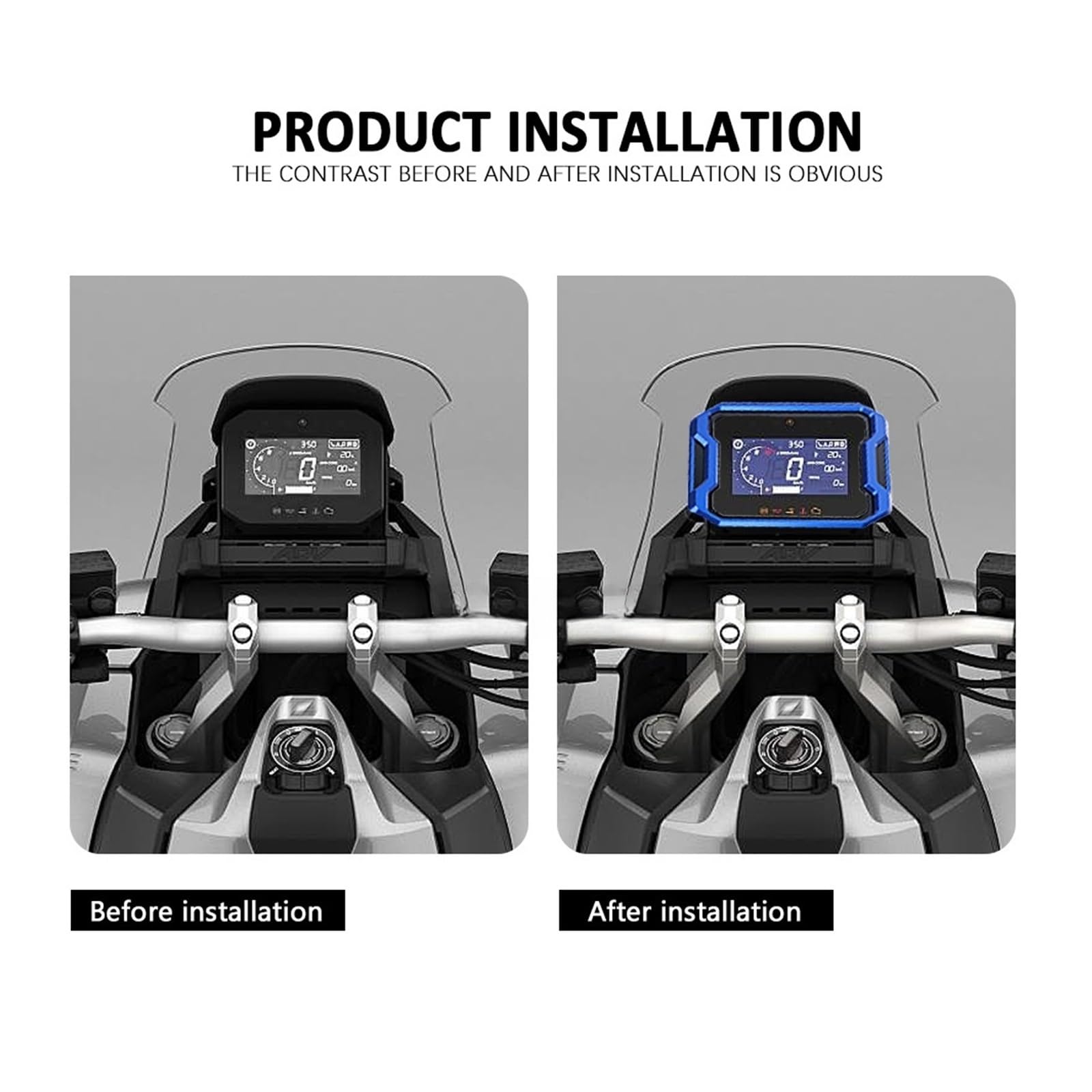 Meter Telaio Per Hon&da ADV350 Adv 350 2022 2023 Moto Meter Telaio Di Copertura Della Protezione Schermo Di Protezione ADV 350 Accessori Copertura Dello Strumento