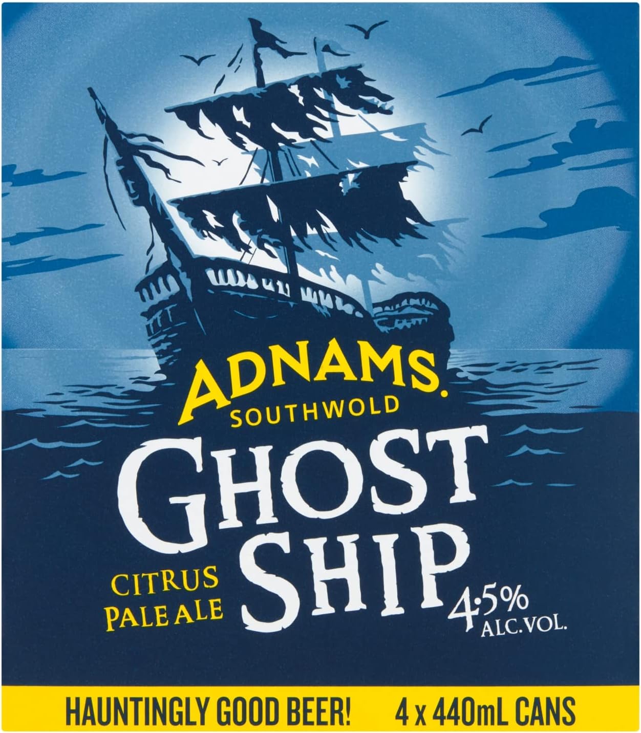 Adnams Ghost Ship Pale Ale, 4 x 440ml