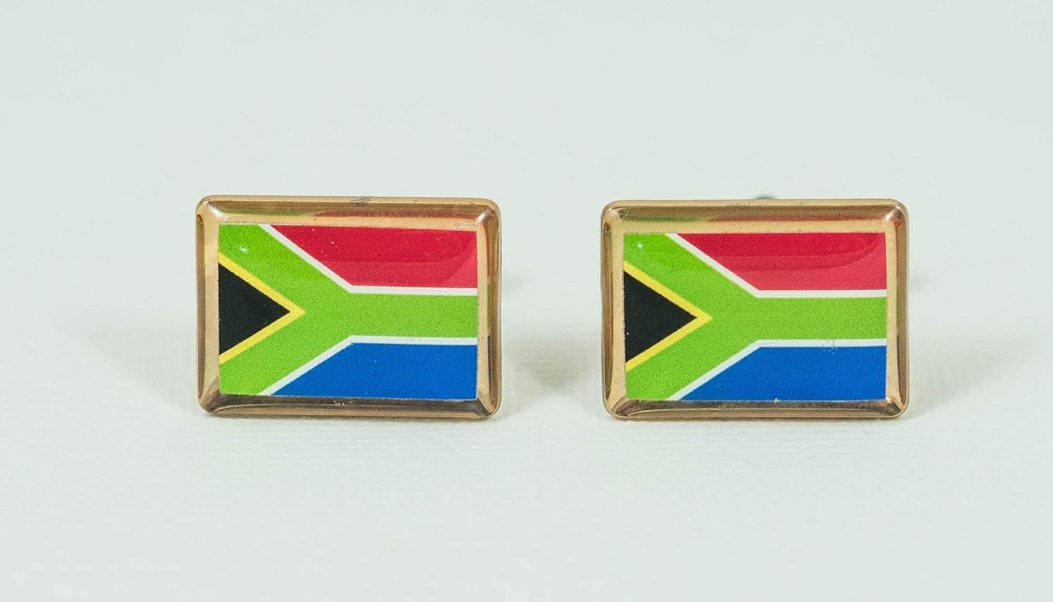 South Africa Flag Cufflinks, Lapel Pins, Tie Bars, Earrings, Jewelry and Accessories