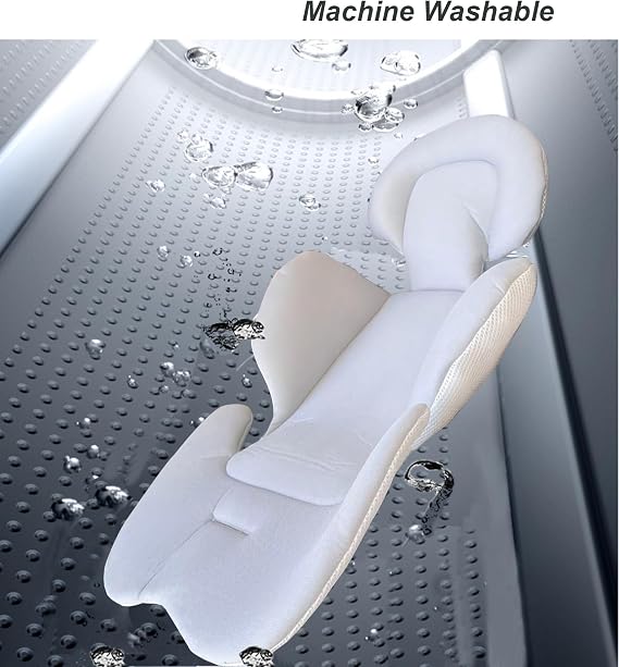 TOPOQ Newborn Infant Car Seat Insert Pram Liner Baby Stroller Seat Cushion Reversible Head and Body Support 65x45cm/25.5x17.7inch