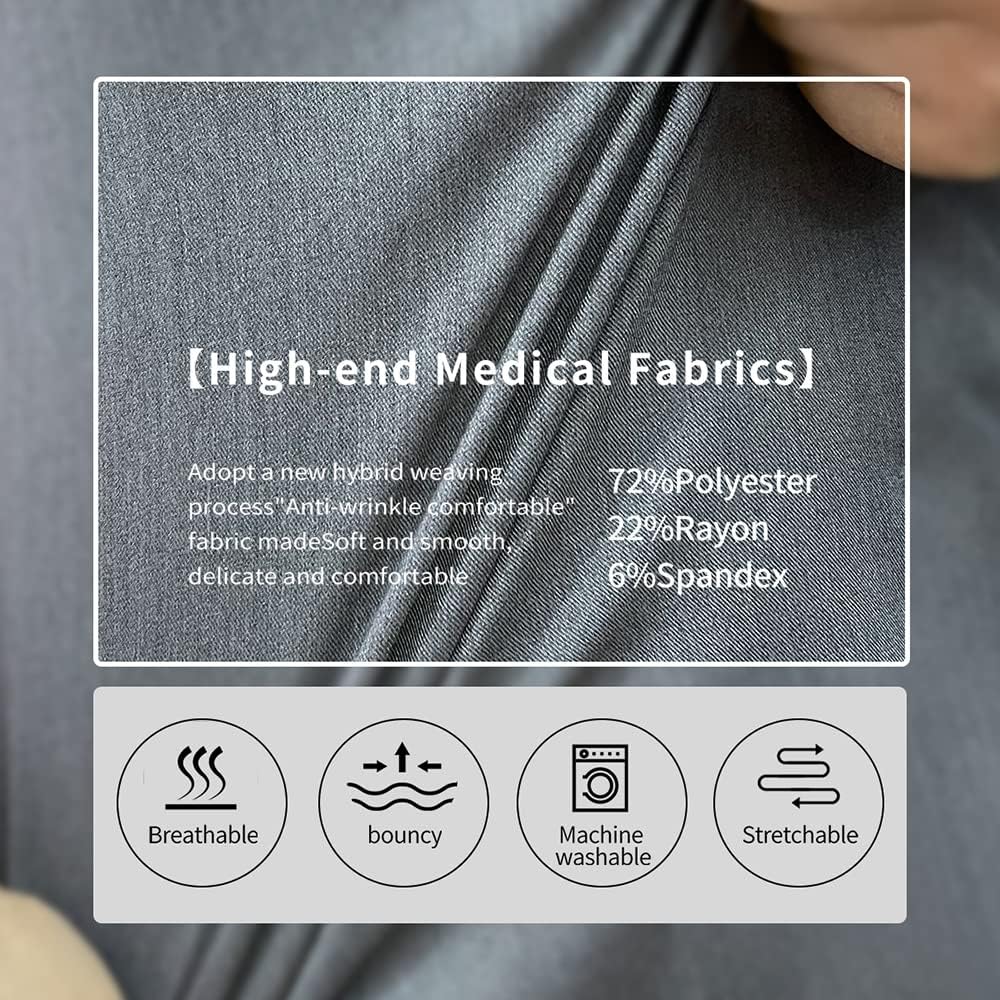 VIAOLI Nurse Uniform Scrub Uniforms Medical Women Sets Joggers HospitalThreaded Ankle Workwear Lab Accessories Work Set