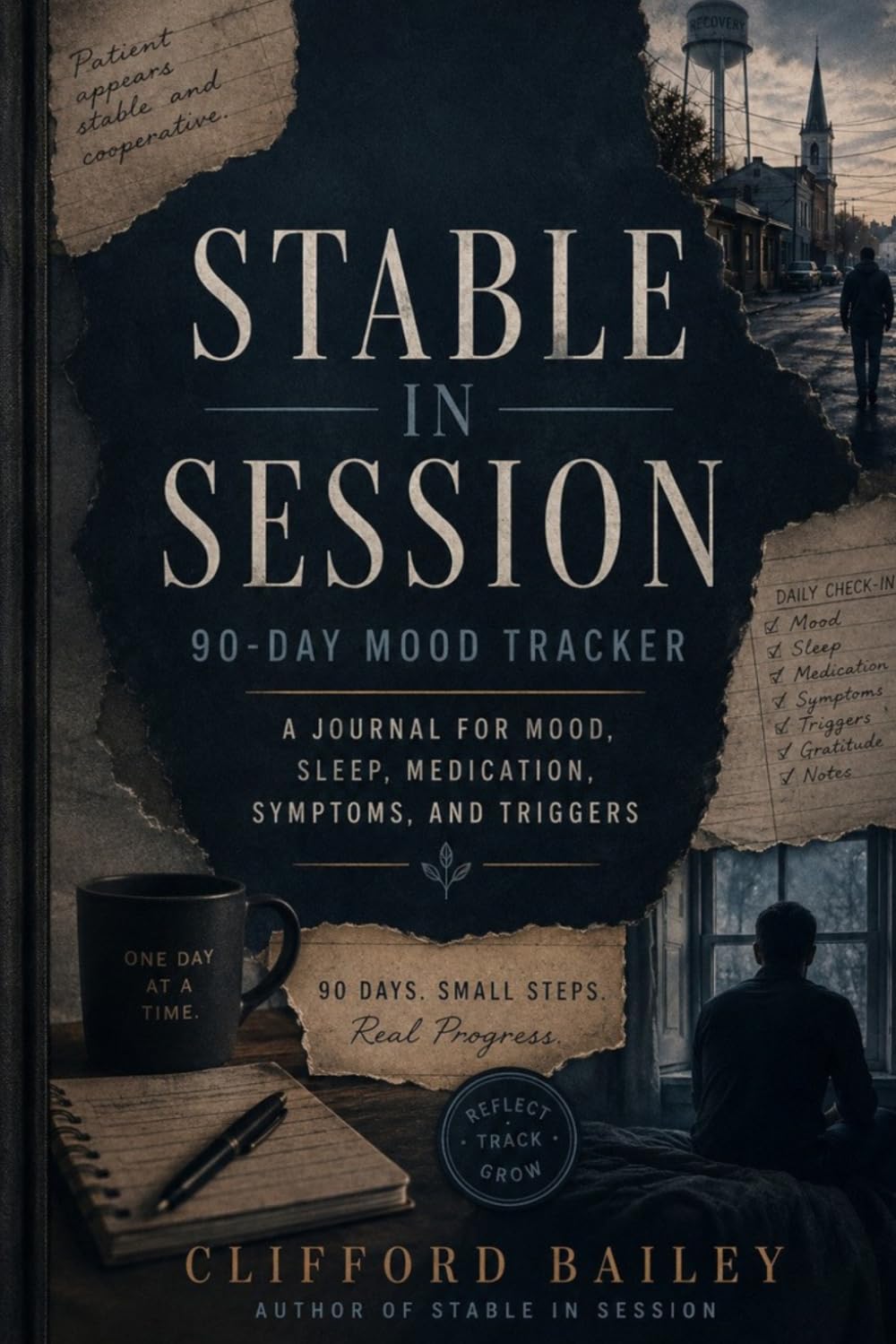 Stable In Session 90-Day Mood Tracker