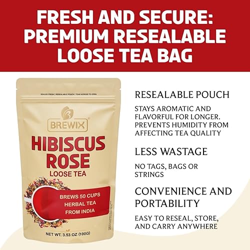 Miniatura 142 de BREWIX, Discover India Caja de regalo de Navidad de té negro prémium (6.34 oz/más de 90 tazas) Juegos de regalo de té para amantes del té 6 tés