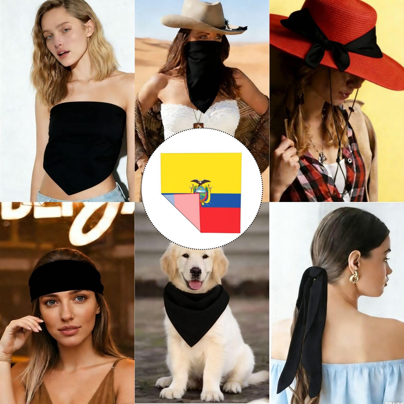 Bonitas bandanas con estampado de erizo para mujer y hombre, pañuelo de satén transpirable