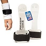 Gibson Just Right Uneven Bar Gymnastics Grips for Girls - Narrow Fit Leather Hand Grips for Gymnastics Bars - Gymnastics Equipment & Accessories, Made in USA