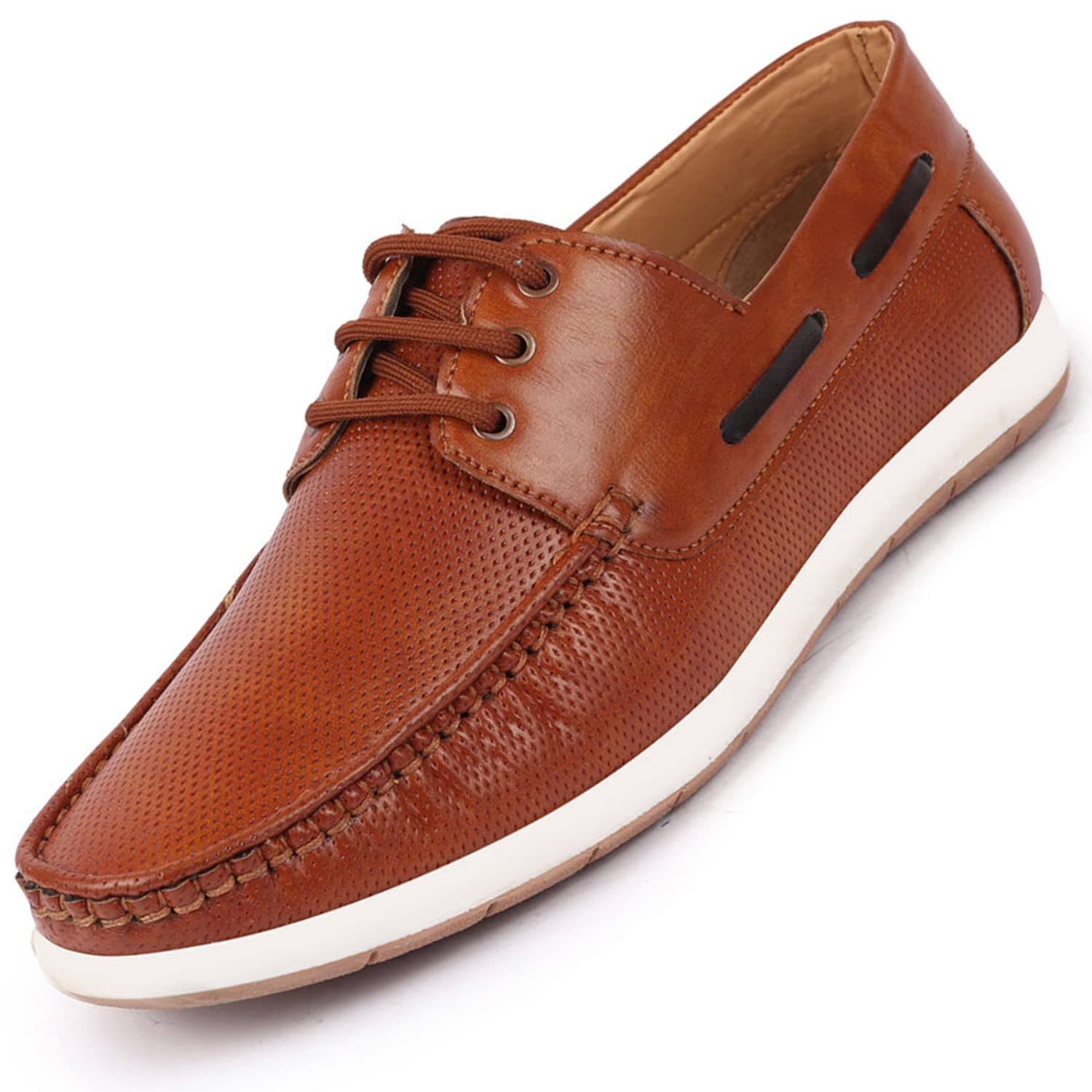 Men's Lace Up Boat Shoes Sneakers for Casual Outfit|Fashion|Comfort|Classy|Flexible Sole-image-10