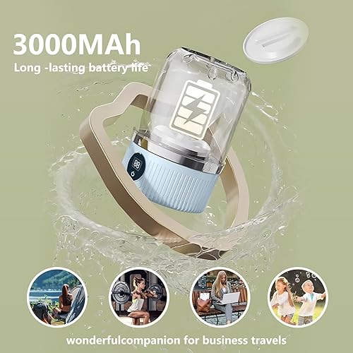 Miniatura 5 de Mini lavadora portátil mejorada 2025 para ropa interior, lavadora inalámbrica recargable, ideal para sujetadores, lencería y calcetines, diseño