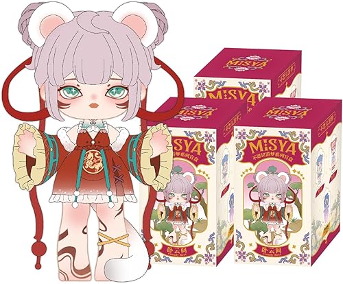MJ STUDIO MISYA - Caja ciega de la serie Incredible Dreaming, 3 piezas, colección aleatoria, juguetes Kawai, lindas figuras de caja ciega para