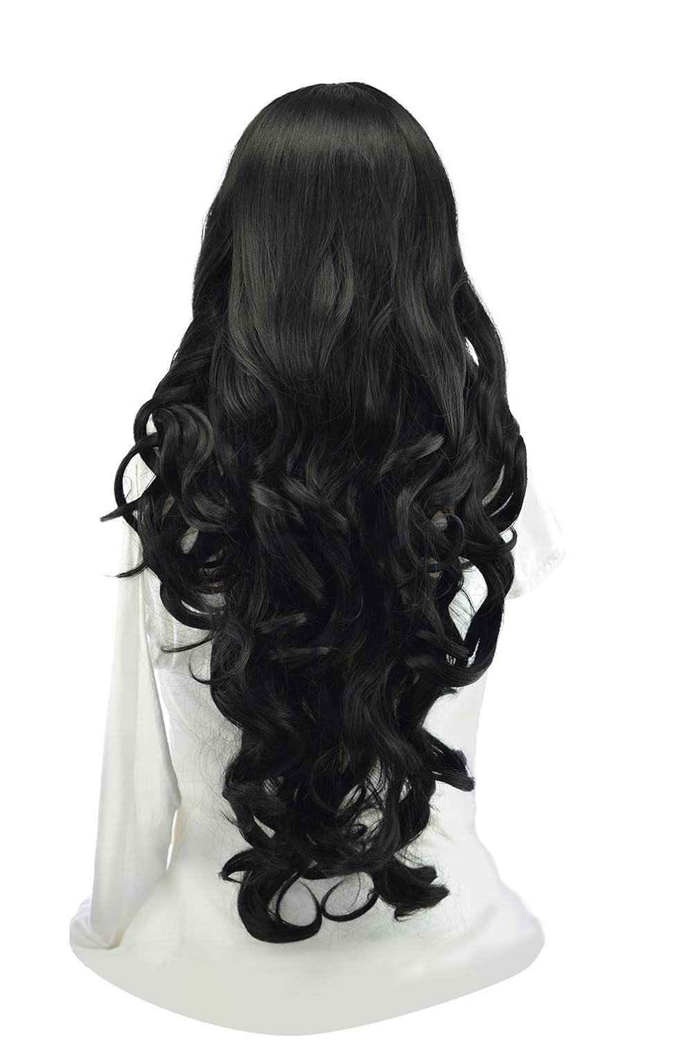 EpicCosplay® Daphne Black Long Wavy Wigs (15B1)