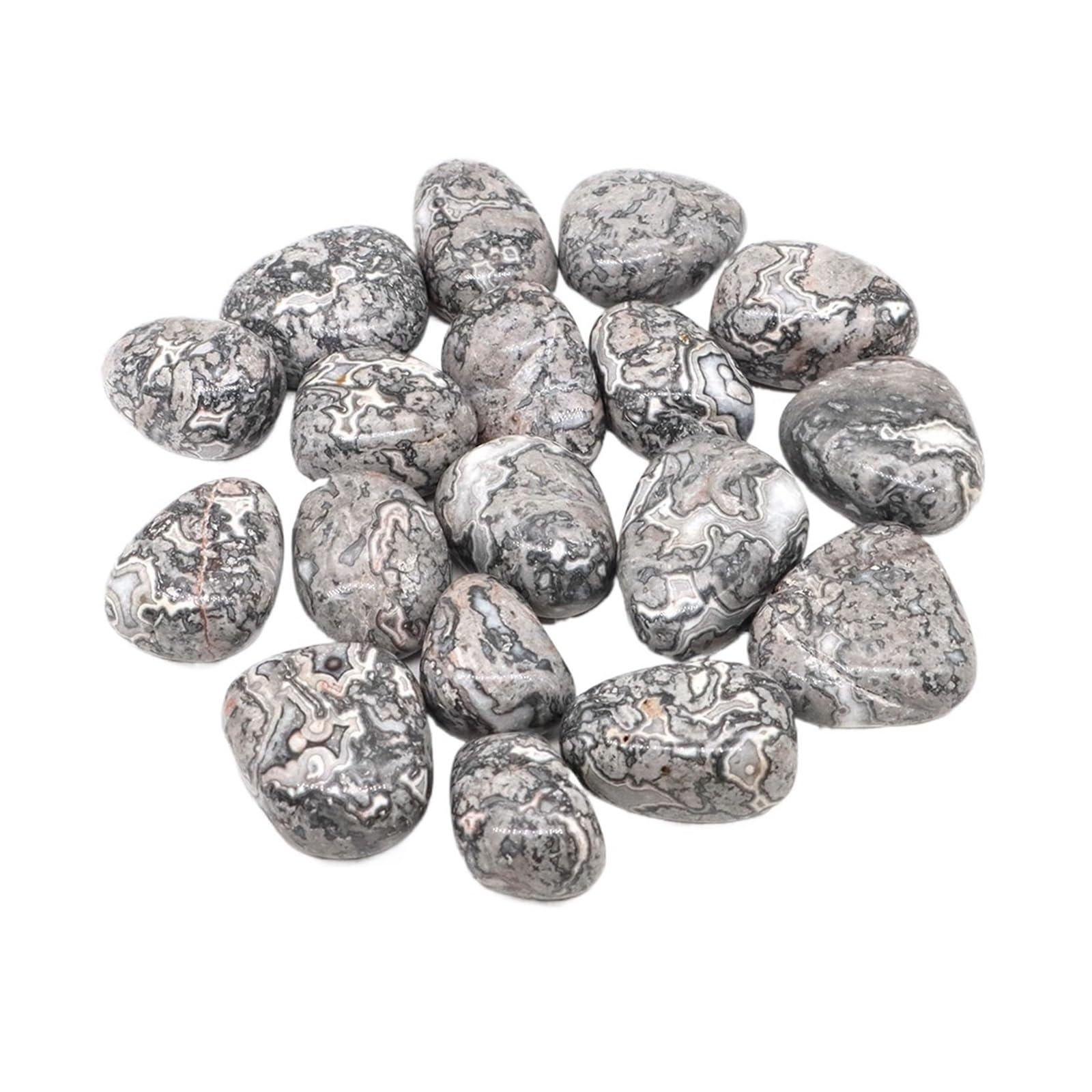 Unregelmäßige Trommelsteinlandschaft Jaspis Reiki Heilkristall Energie Quarz Mineralprobe Aquarium Hausgarten Dekor FüR BlumentöPfe Und Aquarien(Color36,200g)
