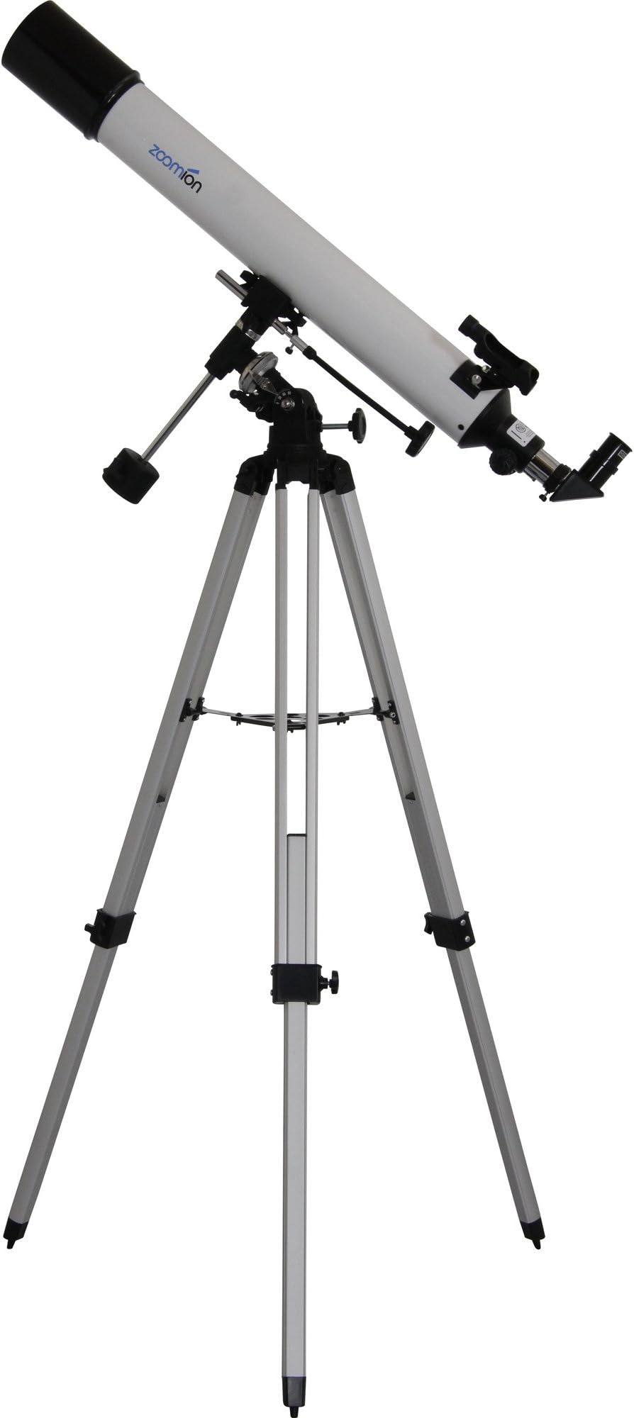 Zoomion Apollo 80/900 EQ Telescope for Children and Beginners in Astronomy - Refractor Lens Telescope Set with Tripod, eyepieces, viewfinder