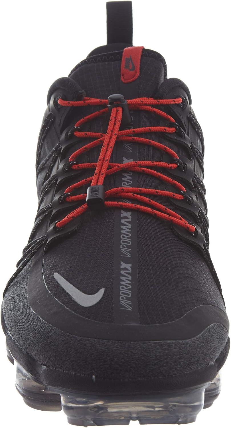 Nike Men's Air Vapormax Run Utility, Black/Reflect Silver, 9.5 M US