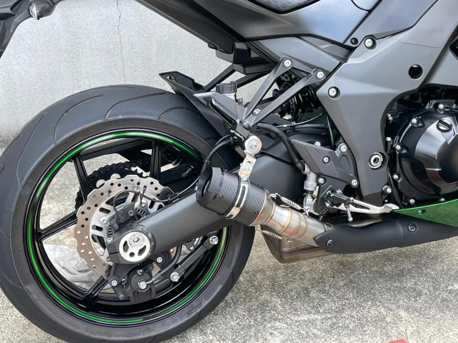 オートバイ排気パイプ 用 カワサキ ZX10R 用 忍者 2016 2017 2018 2019