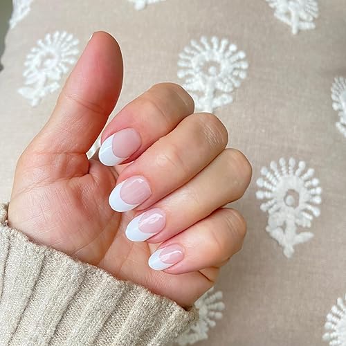 Miniatura 7 de Alice & Bella Tiras de gel semicuradas, punta francesa perfecta, kit de envolturas de uñas semicuradas para aplicar con cualquier lámpara de luz UV,