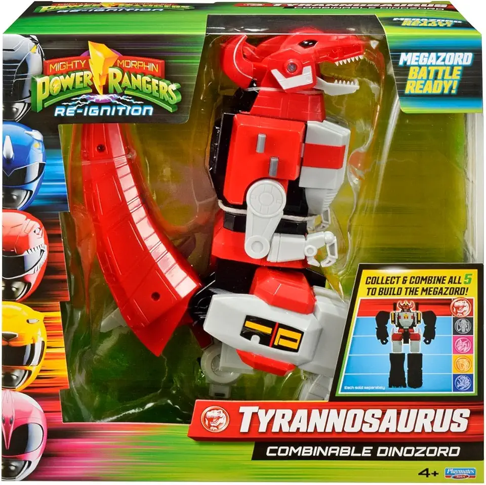 DINOZORD COMBINAVEL TYRANNOSAURUS, POWER RANGERS, SUNNY