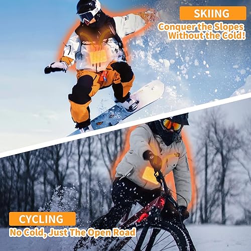 Miniatura 4 de WORLD-BIO Body Warmers for Cold Weather, Heat Warmer Patch Disposable with Adhesive Backing Gives Hours Warm - 12/20/32/40 Packs, Hand Warmers Long