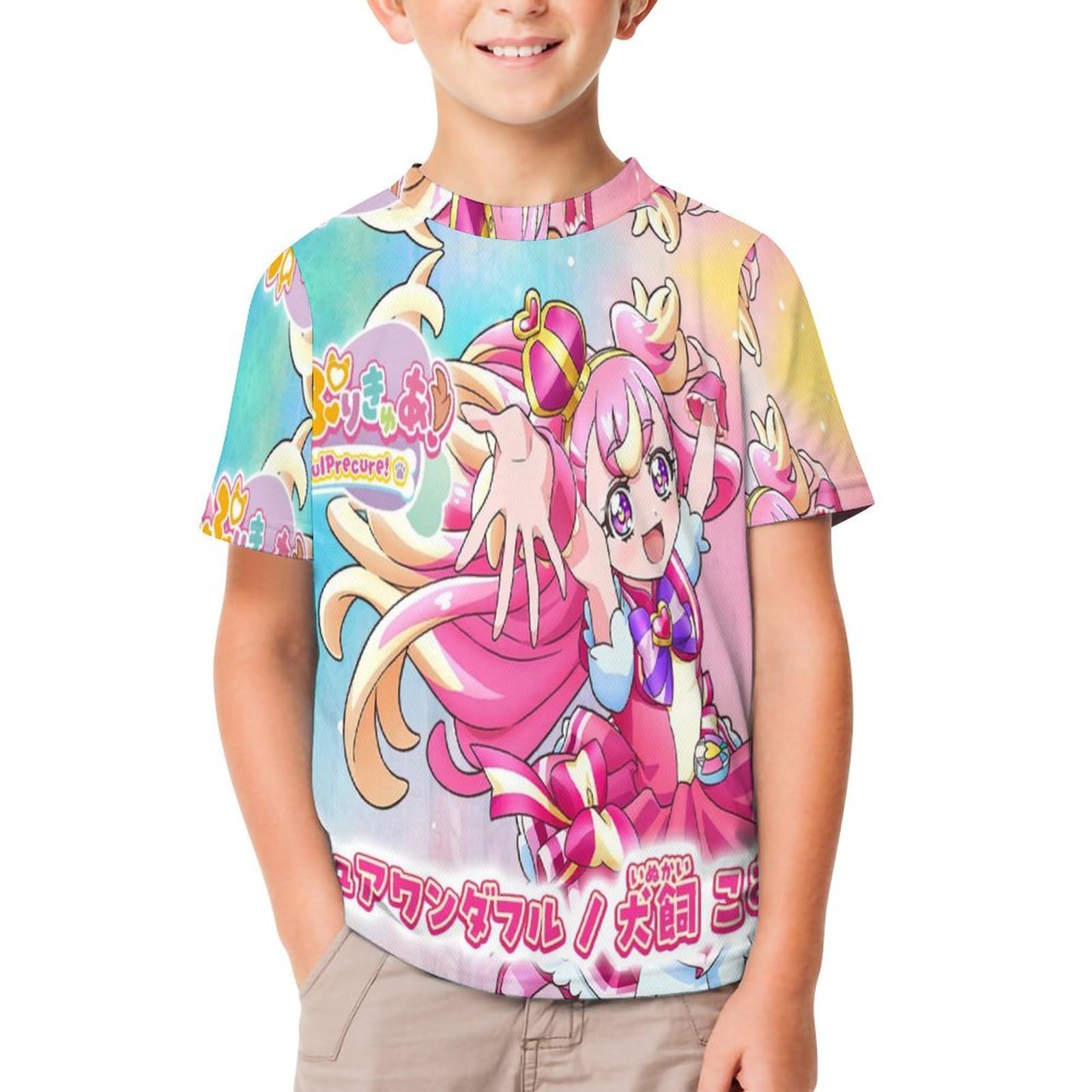 Amazon.co.jp: わんだふるぷりきゅあアニメ キッズ 女の子 パーカー  