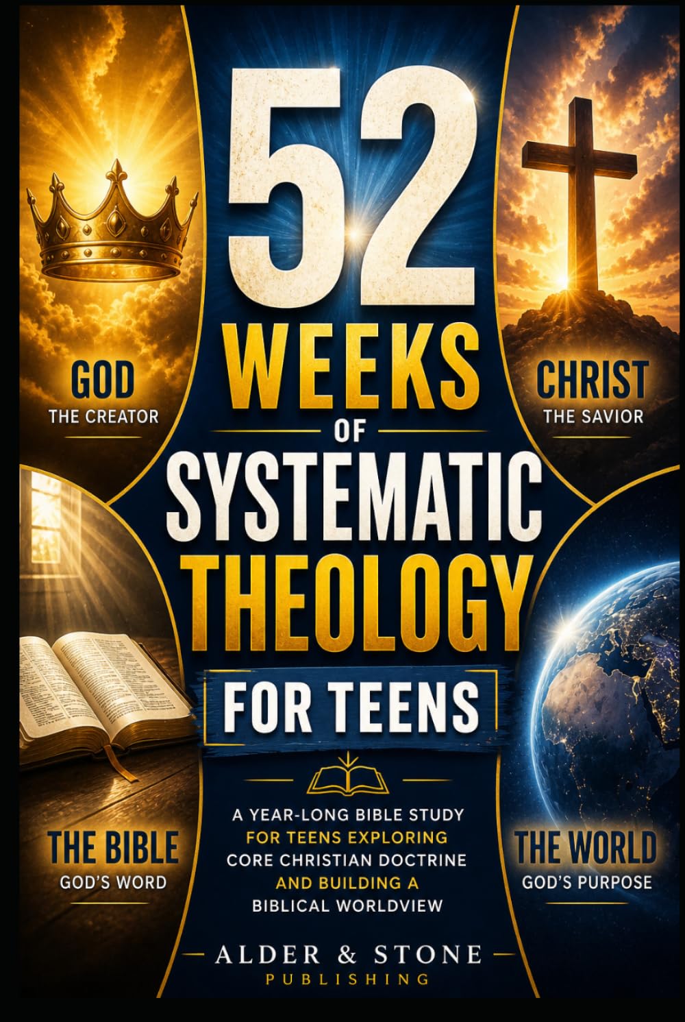 52 WEEKS OF SYSTEMATIC THEOLOGY FOR TEENS: A year-long bible study for teens exploring core Christian doctrine, strengthening faith, and building a biblical worldview (The Gospel Foundations Library)