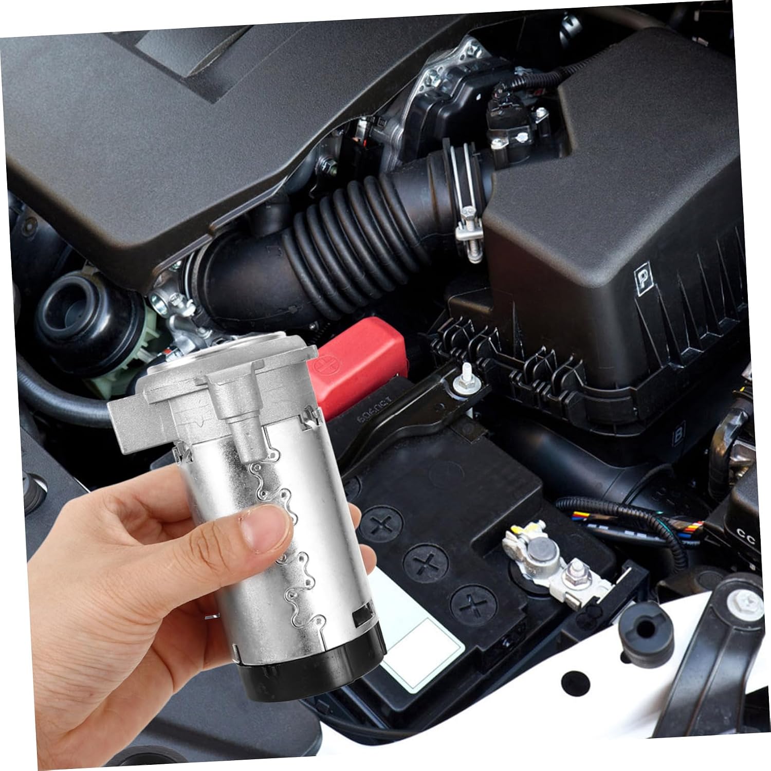 Cabilock 12v Versatile Air Horn Pump Air Compressor for Car Motorcycle Easy to Use Car Accessory