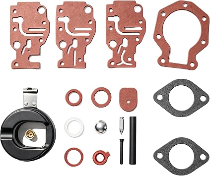 HiSport 439073 Carburetor Repair Kit for Johnson Evinrude Outboard