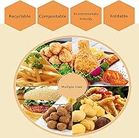 Vista 6 de WAYDA Paquete de 100 bolsas de sándwich, bolsas de papel kraft para panadería, bolsas de galletas sin blanquear para pasteles, hamburguesas, bagel