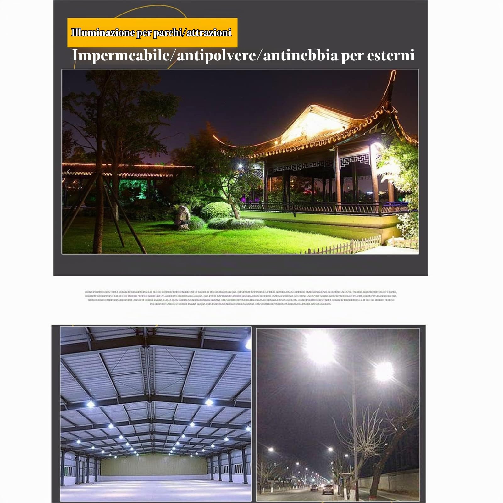 Faretto LED da Esterno 600W 1000W,Faro LED Luce Bianca Positiva 6500K,4000lm-40000lm,Luce di Sicurezza Casa 220V IP67 Impermeabile Super Luminoso, 1000W
