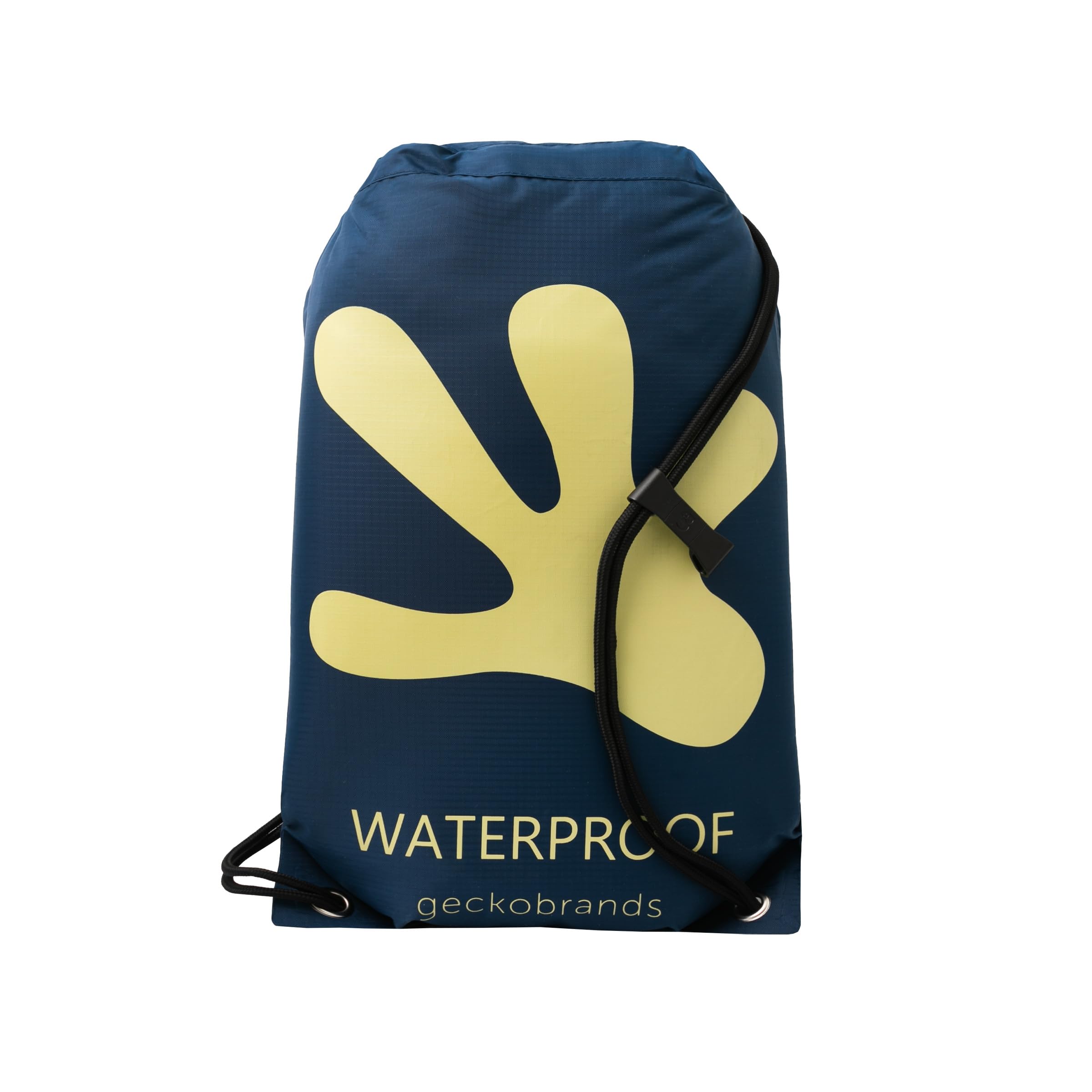 geckobrands Embark 10L Drawstring Backpack – Waterproof, Lightweight Dry Bag for Beach, Hiking, and Light Water Activities
