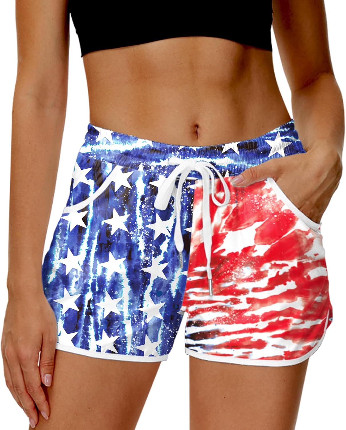 Missufe Pantalon De Sport Femme – Jogging Confort Avec Cordon Ajustable Et Poches Pratique