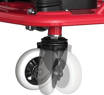 Razor Crazy Cart - 24V Electric Drifting Go Kart - Variable Speed, Up to 12 mph, Drift Bar for Controlled Drifts, One Size, Black/Red