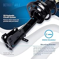 Vista 1410 de Detroit Axle - Kit de suspensión delantera de 10 piezas para Chevy Aveo Aveo5 Pontiac G3 Wave 2 Ready Struts Assembly 2 Enlaces de barra