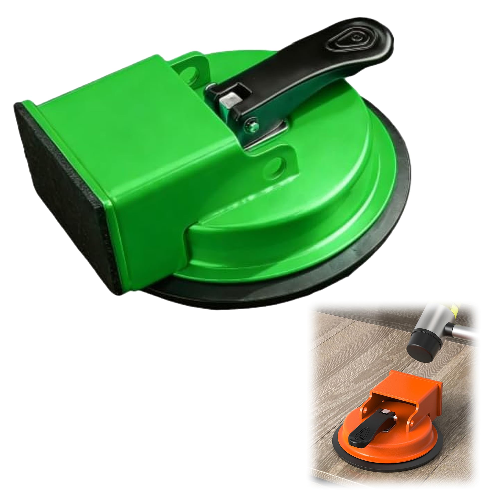 Floor Gap Fixer Tool, 2026 New Heavy Duty Floor Gap Fixer Tool, Enhanced Vacuum Suction Cup, Flooring Gap Repair Tool for Laminate, Vinyl, Wood & Tile Flooring (Orange) — view 9