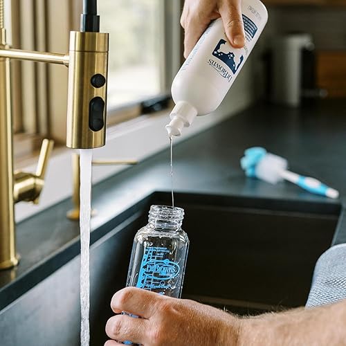 Miniatura 13 de Dr. Brown's Jabón para biberones y platos para biberones y accesorios para bebés, derivado de plantas, sin fragancia