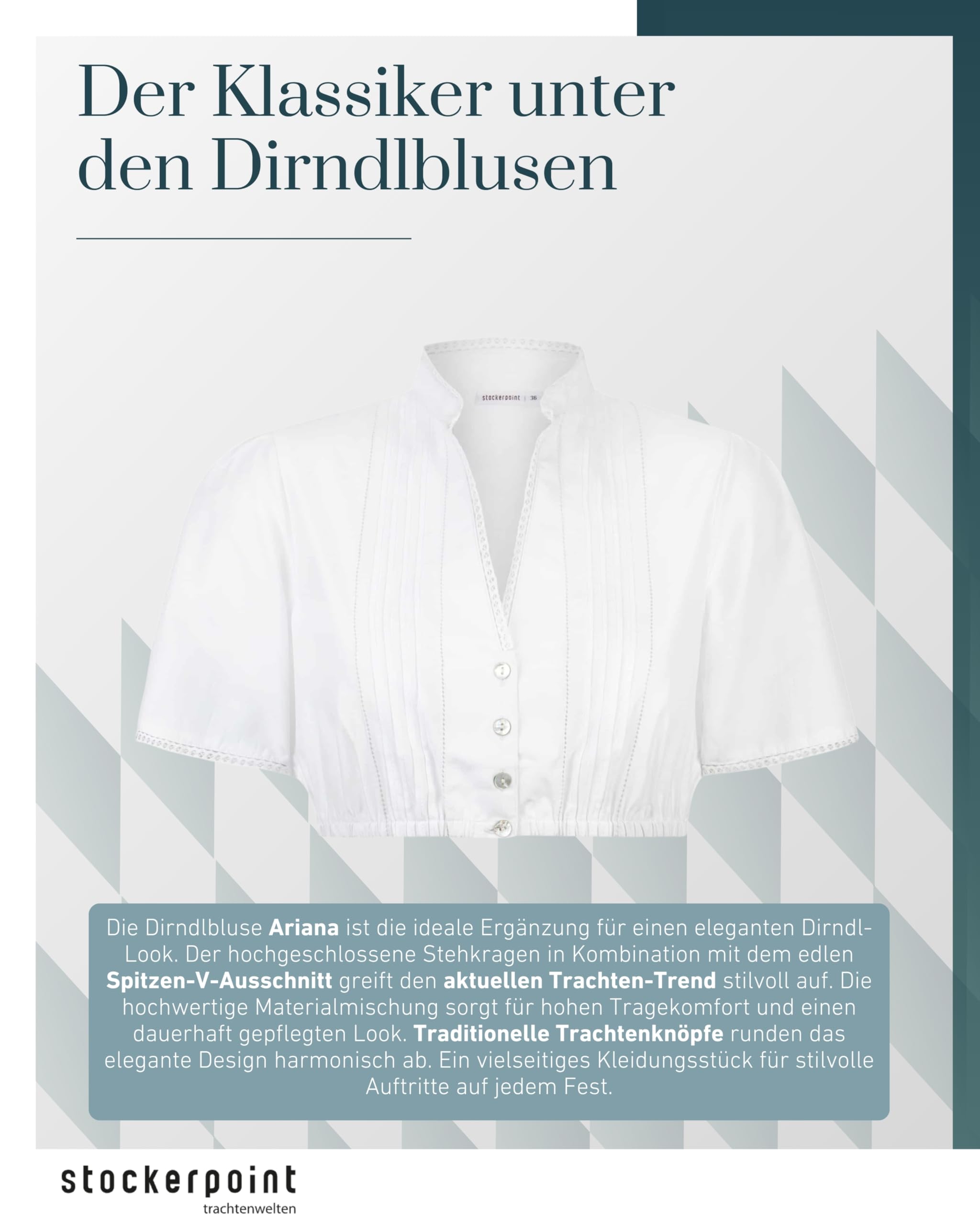 Stockerpoint Dirndlbluse Ariana