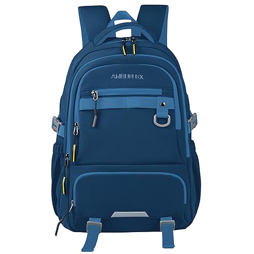 Mochila Escolar Ortopédica Acolchoada, Material Premium, Compartimento para Notebook até 15 Polegadas, Reforçada, Múltiplos Compartimentos