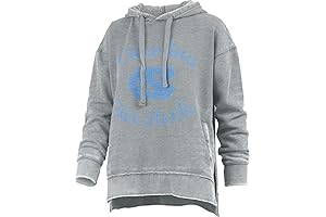 North Carolina Tar Heels Women's Apparel: Vintage Grey NCAA Hoodie Pullover