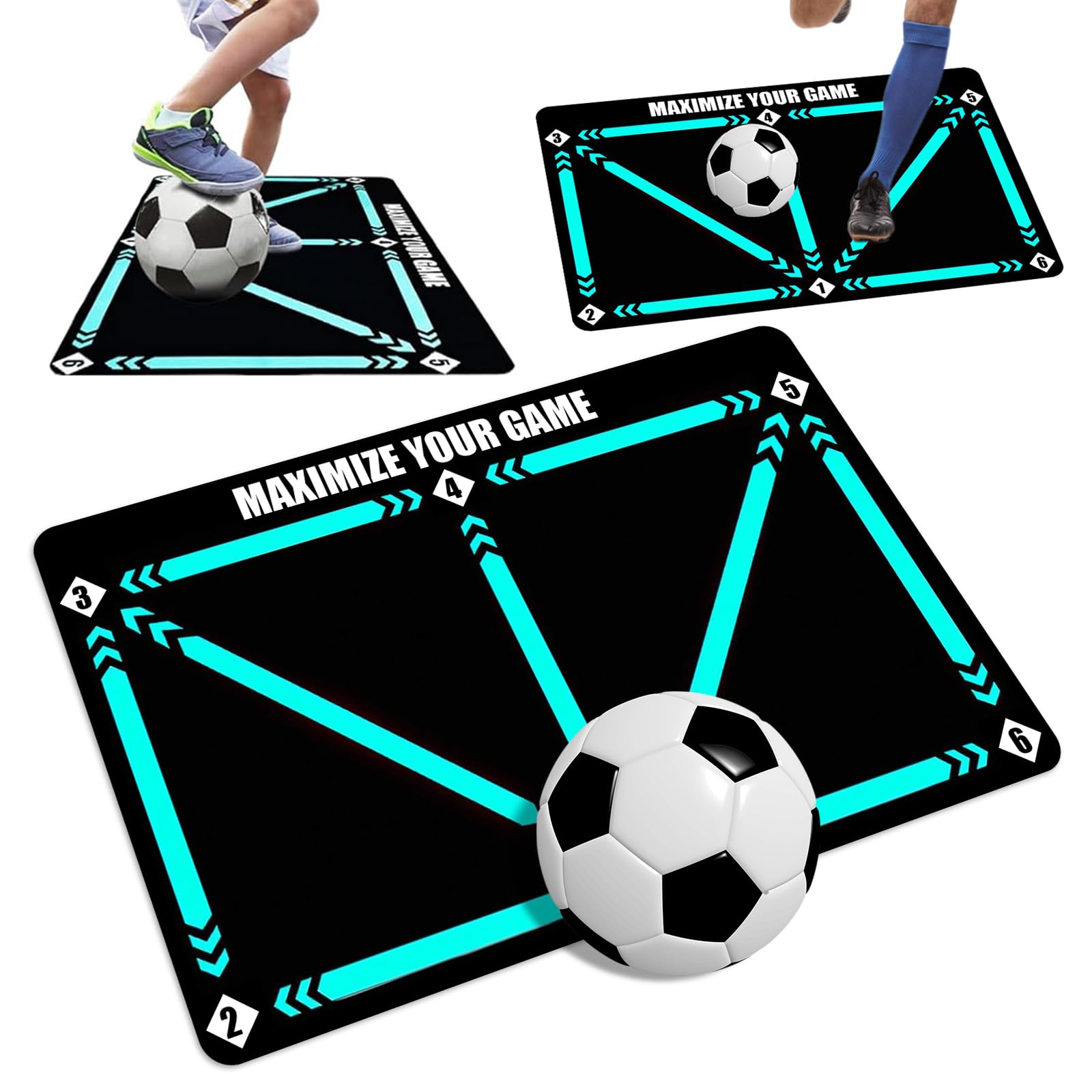 Lotvic Tappetino Da Allenamento Per Il Calcio Con