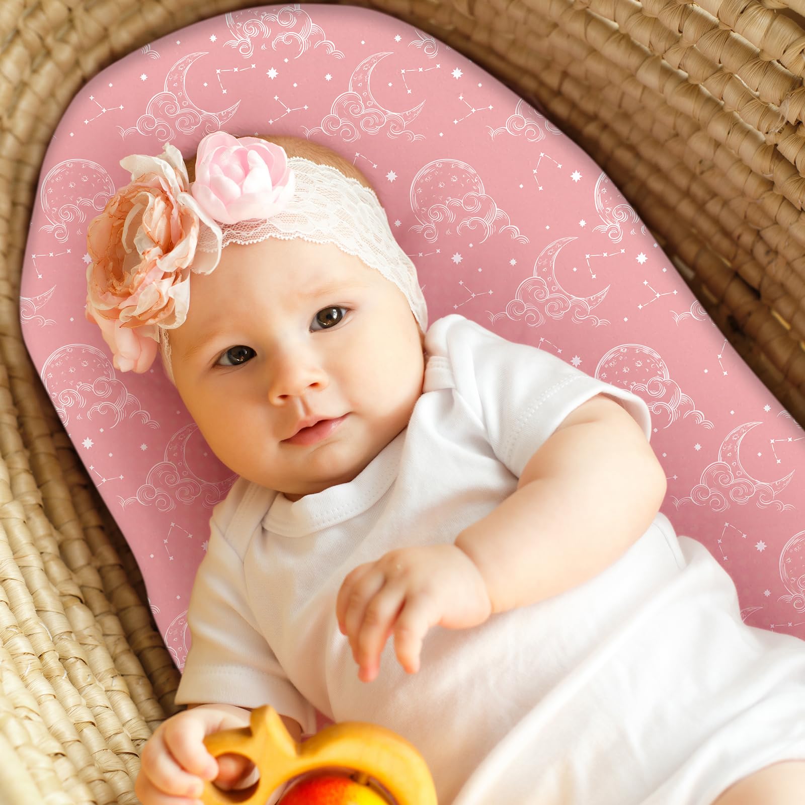 Unnivoll Moses Basket Sheets 3 Pack - Image 2
