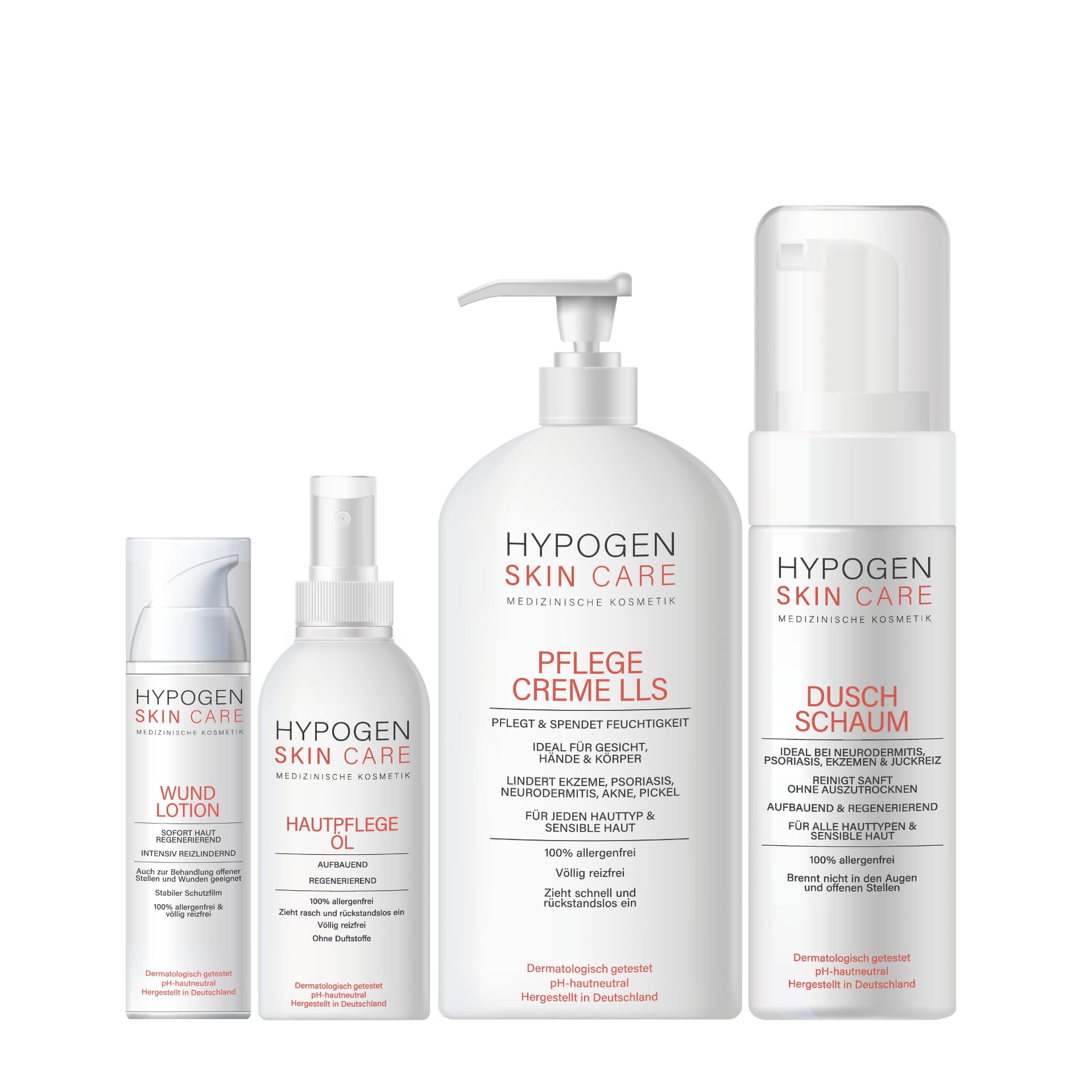 Erfolgsquote > 85% I Anti Psoriasis-Set I Klinisch bestätigt I Medizinische Kosmetik von HYPOGEN CARE