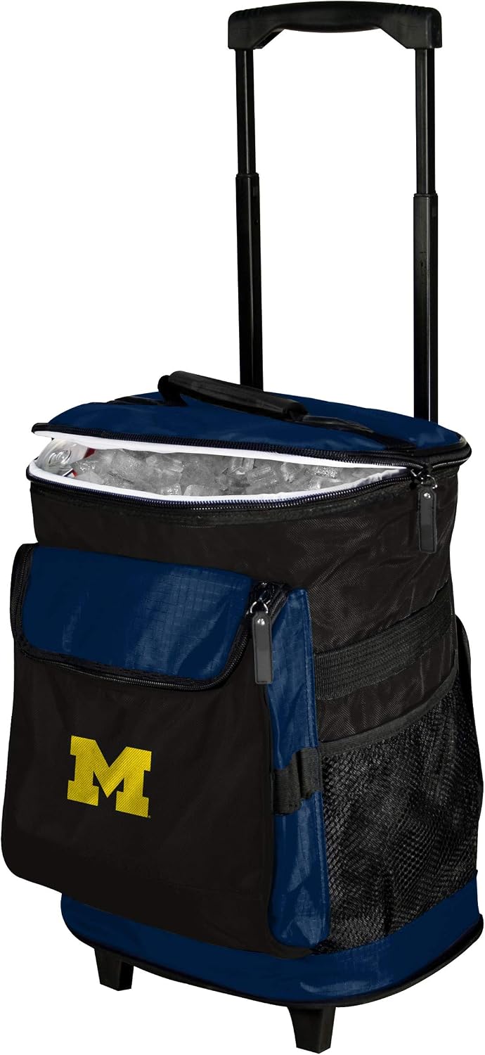 Logo Brands Officially Licensed NCAA Rolling Cooler, One Size, Team Color