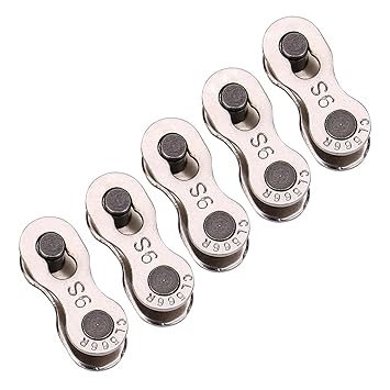 8/9/10 Speed Bike Chain, Quick Release Link High Tensile Strength Up to 950 Kgf(5 Pairs Per Pack)(9)
