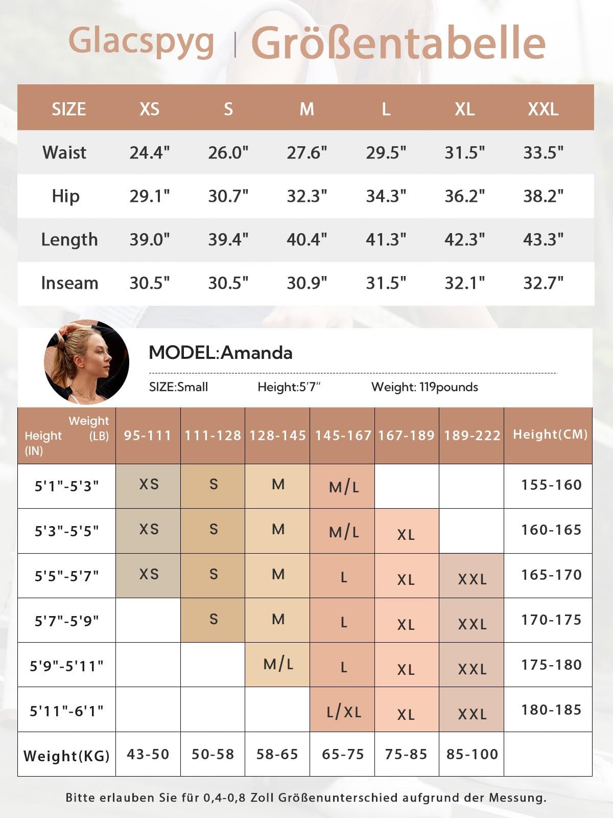 Glacspyg Yoga Pantalons Femmes avecPoches Casual Jogging Taille Haute de Survêtement Stretch Wide Patch Jazz Pantalons