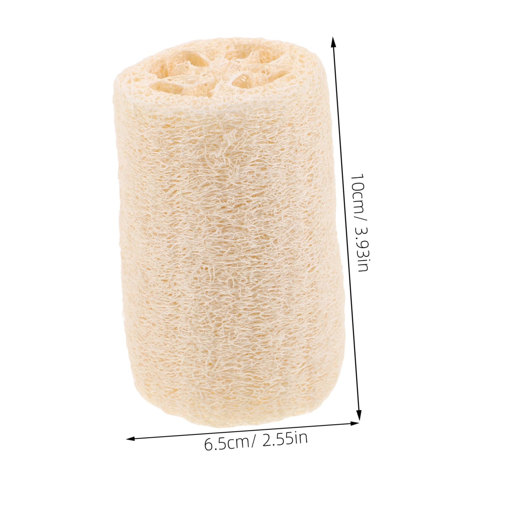 8 Piezas Esponjas Naturales de Loofah para Exfoliación Corporal y Limpieza de Cocina Esponja Orgánica Multiusos para Ducha y Fregado de Utensilios