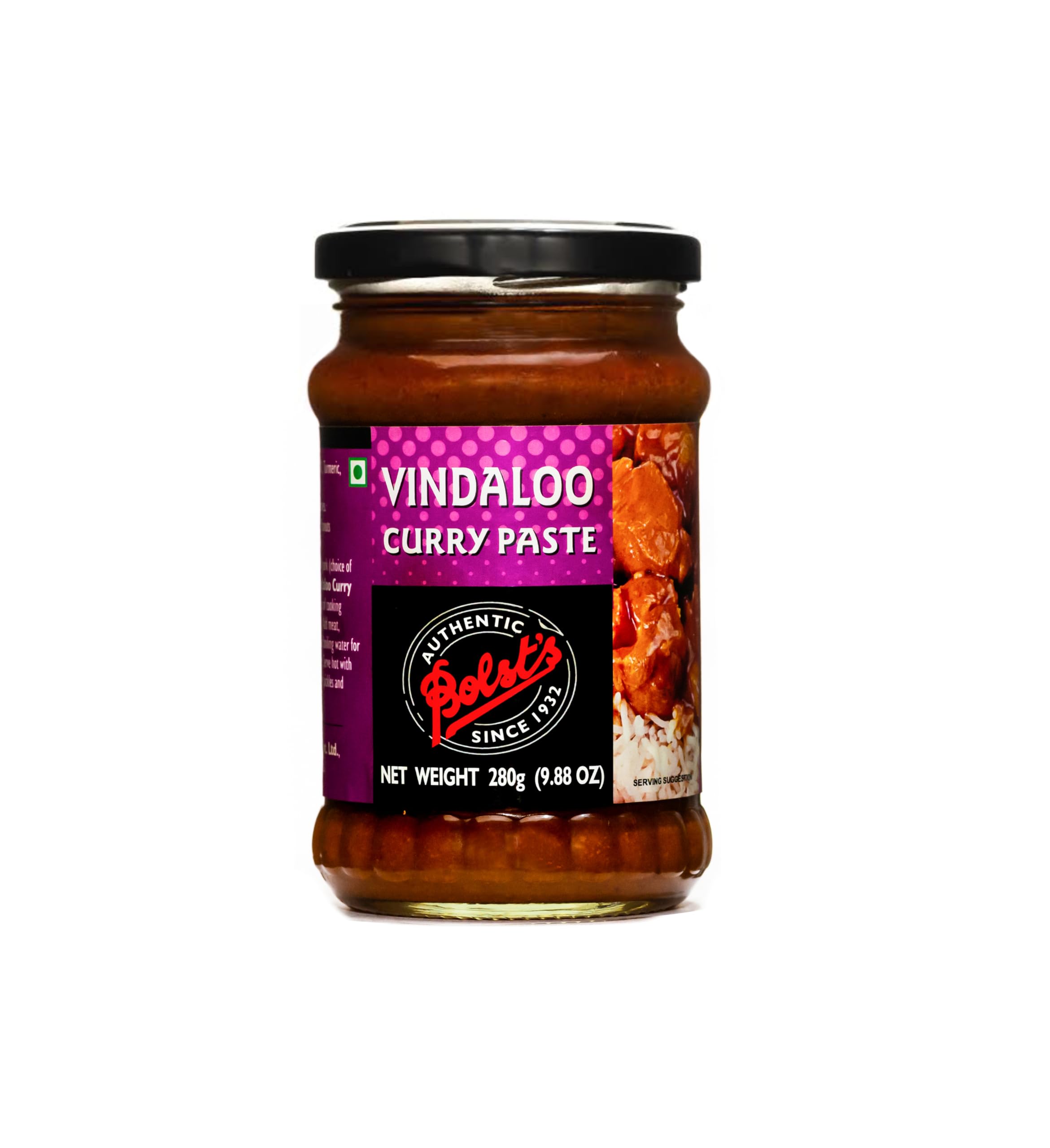 Bolst's Vindaloo Curry Paste 280g