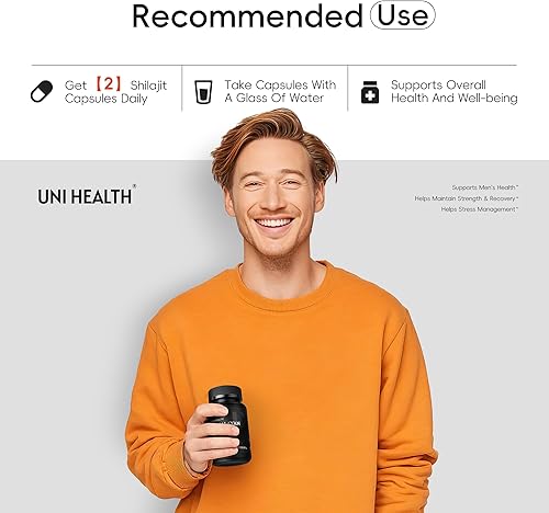 Miniatura 6 de Shilajit del Himalaya para hombres y mujeres  Tongkat Ali, Ashwagandha, ácido fúlvico, zinc, B6, B12, D3 para hombres  Suplemento puro de Shilajits