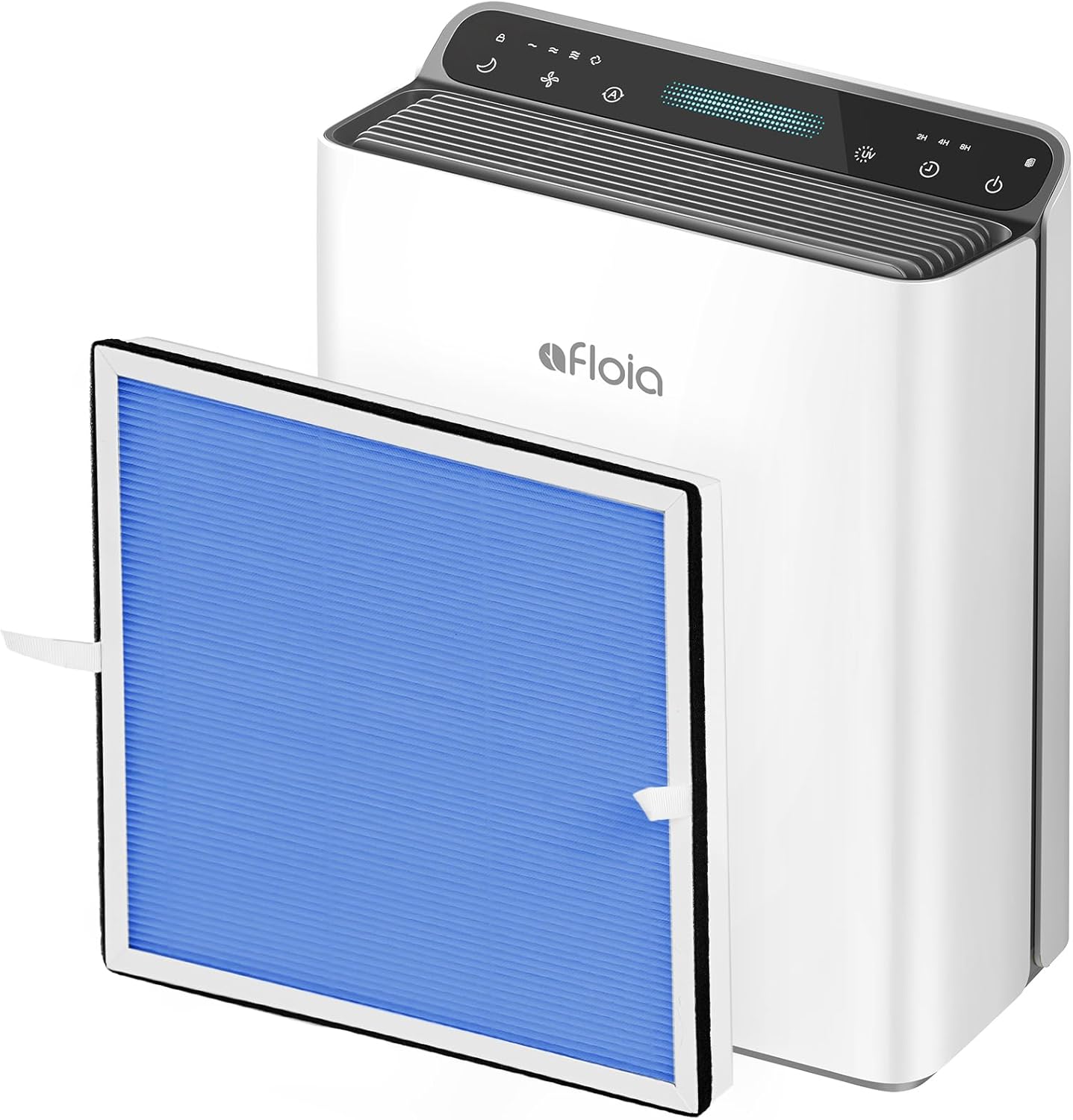 Afloia Air Purifier for Home Large Room Bedroom Up to 2000Ft² with PM2.5 Air Quality Monitor Smart Auto Mode, Built-in 4-Layer Filter and Additional Afloia Pet Allergy Filter