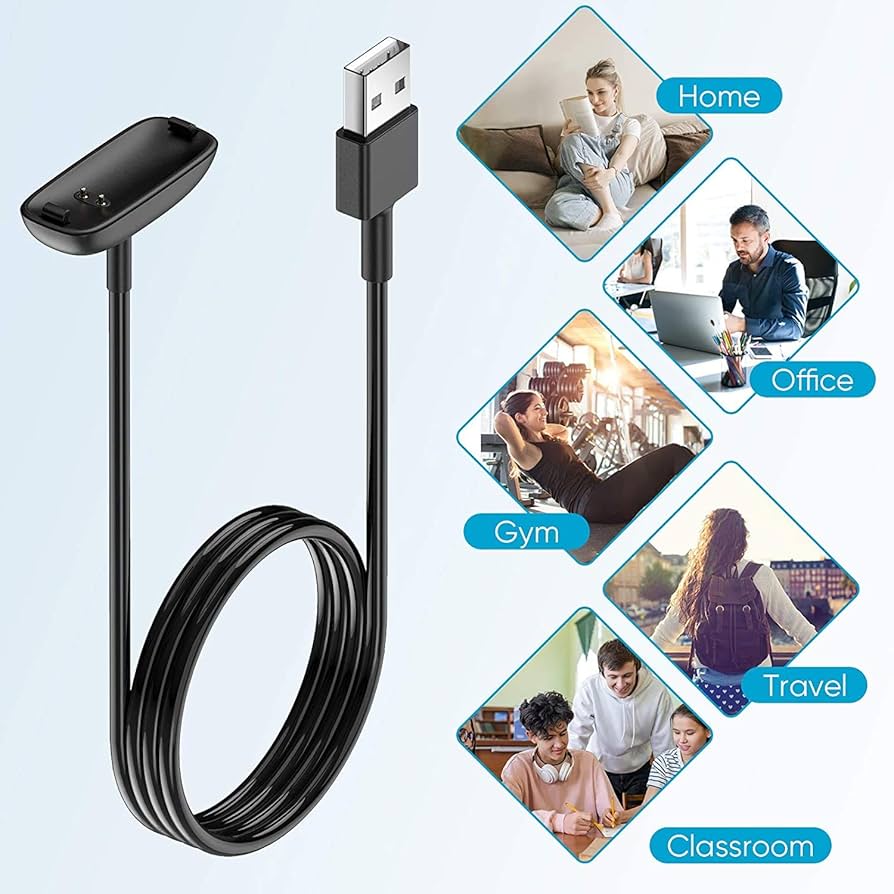 fitbit inspire2 充電ケーブル付き Fitbit inspire2 ACE3 充電 ケーブル 25cm USB 充電器 フィット