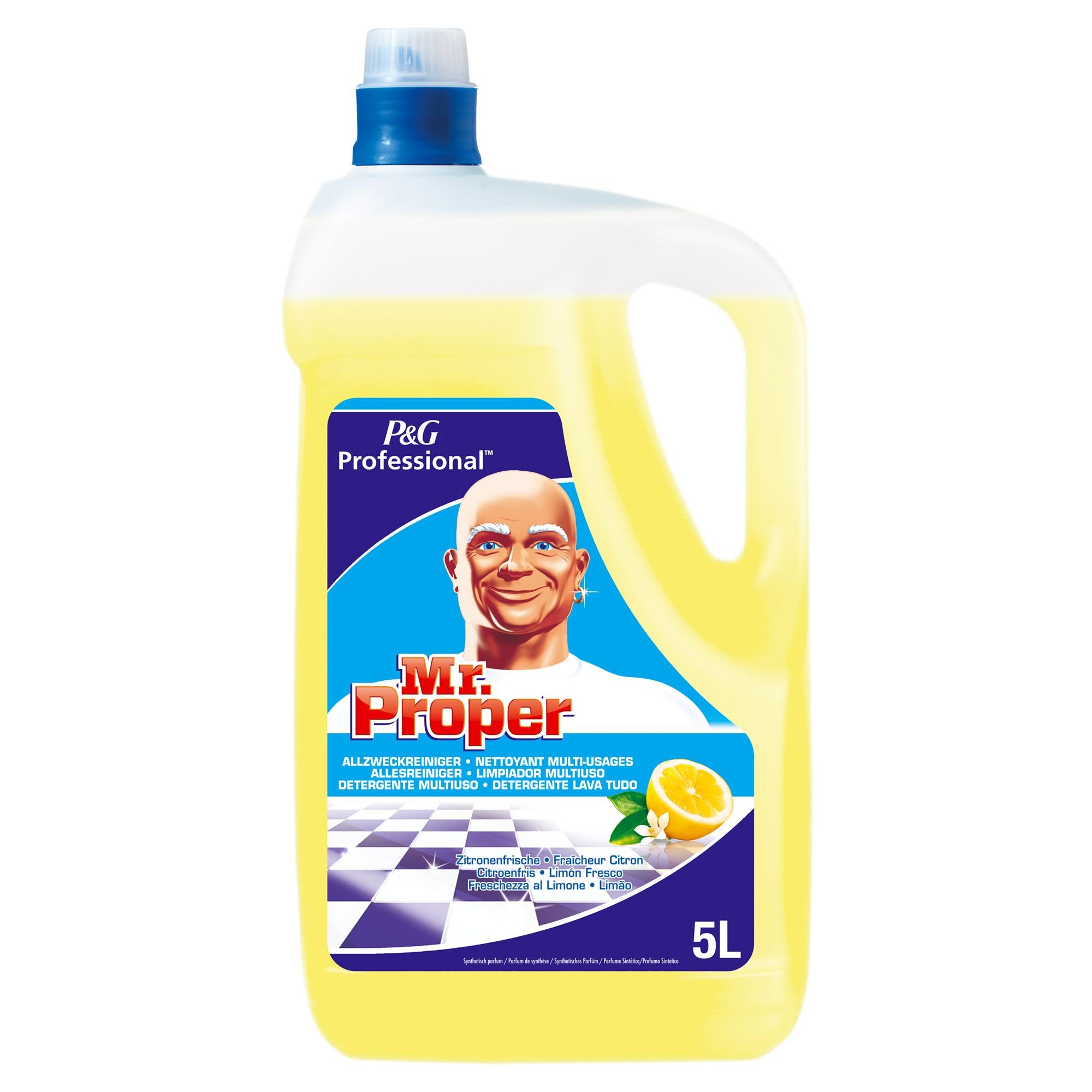 Professional Mr.Proper Allzweckreiniger Zitrus 2 x 5 Liter, 1er Pack (1 x 10 l)