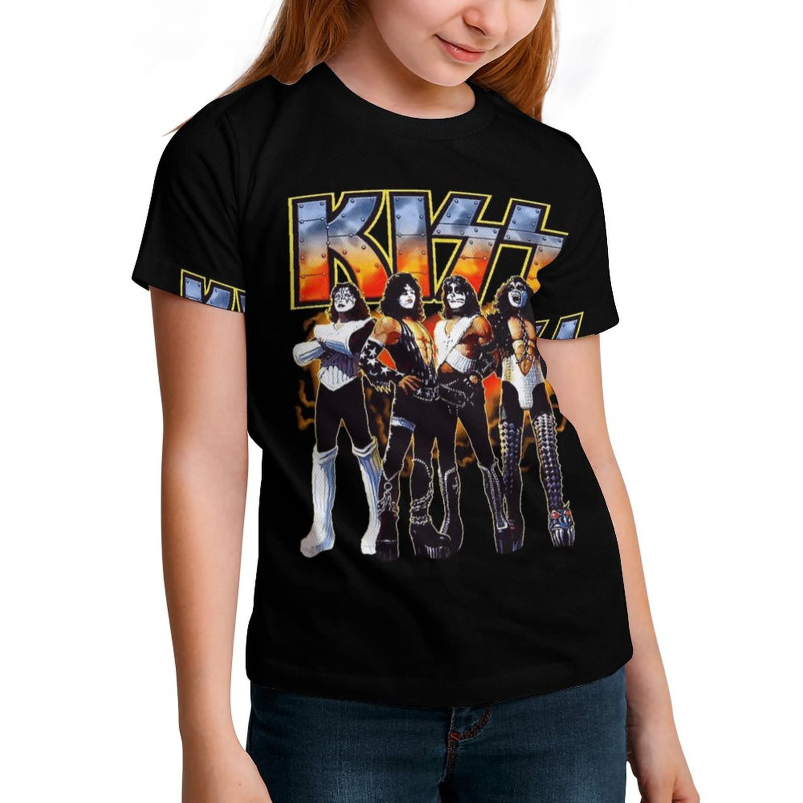 Amazon.co.jp: キッズ Tシャツ キッス KISS キス 子供服 トップス 半袖